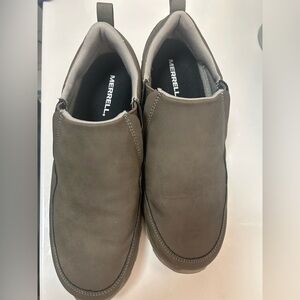 MERRELL Jungle Moc. Look new. Size 9.5. Dark “stone” color. Great outdoor shoes